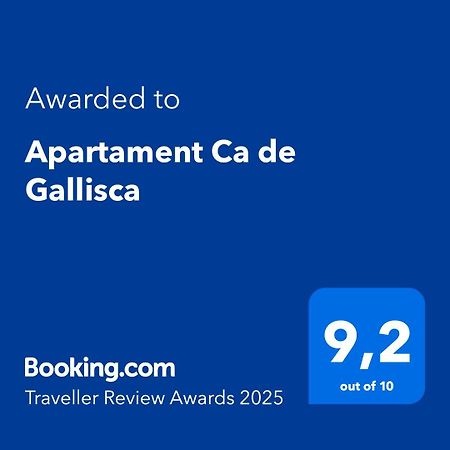 Apartament Ca De Gallisca プラ・デ・ラ・エルミータ エクステリア 写真